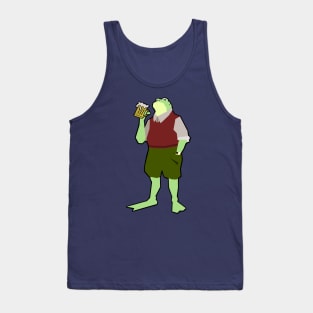 Drinking funny Frog Tank Top